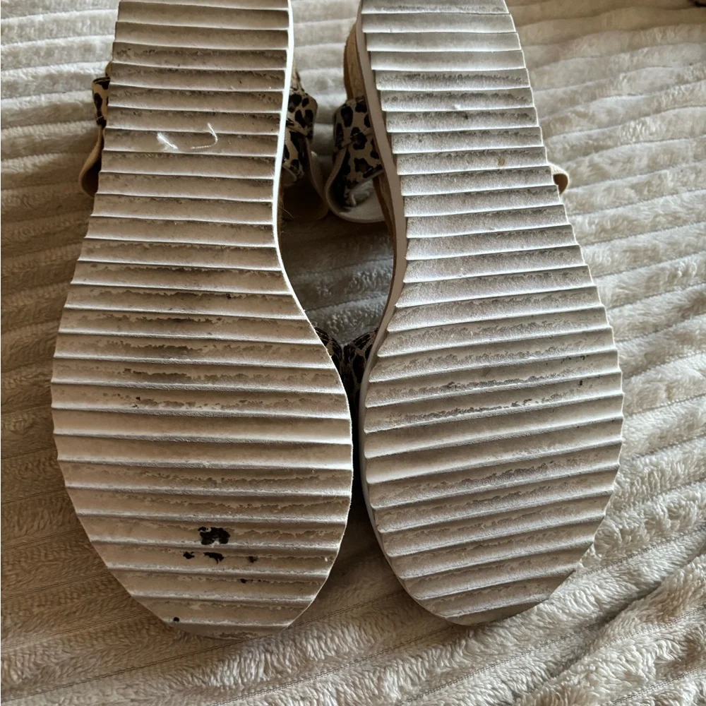 BOBS from Skechers Leopard Print Sandals - Picture 8 of 8